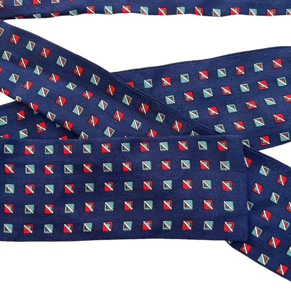 Vintage The Specialty House 100% Silk Scarf Japan - Picture 6 of 7